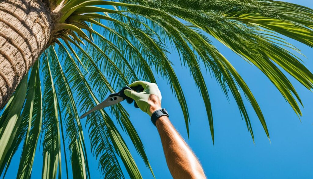 trimming-palm-trees